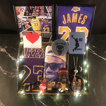 Memorabilia James doll hands on basketball Courtesy Box Personality Creative Boyfriend Surprise Birthday Gift