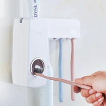 olet toothpaste toothbrush holder Toothbrush holder Toothpaste holder Wall-mounted bathroom automatic toothpaste squeezer extrusion