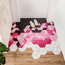 Access door mat door mat erasable disposable Nordic door mat household pvc waterproof non-slip entrance carpet