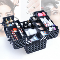 NICELAND Nashi Lotus professional tattoo toolbox portable beauty double open large capacity cosmetic case