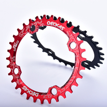 DECKAS positive and negative tooth elliptical disc mountain bike bicycle single tooth disc 34T 36T tooth disc single speed disc