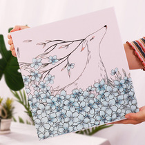 Album 5 inch 6 inch 7 inch plastic mixed 500 large capacity album this interstitial family album album