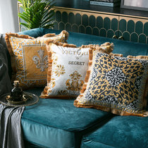 Otaku pig American light luxury living room sofa pillow ins Retro European backrest pad Bedside office pillow