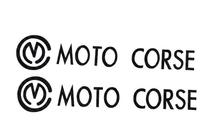 KODASKIN carbon fiber MOTO CORSE carbon fiber decal labeling car stickers