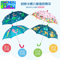Stephen Joseph Childrens Netflix Small Umbrella Sun Protection Water Discoloration Unisex Baby Long Handle Umbrella