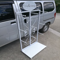 Single Sided Lingerie Shop Display Cabinet Bra Shop Leaning Against Wall Special Frame Underwear Shelving Bra Show Children Inner Hanger