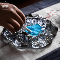 New Chinese household ashtray creative personality trend office living room light luxury fashion ashtray boyfriend gift