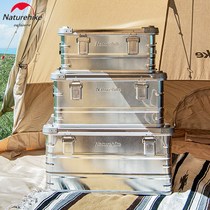 NH Norway customer Outer aluminum alloy accommodating box Large capacity Camping equipment Storage box Brigade wagon carrying suitcases