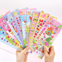 Children Stickers Cartoon Cute Kindergarten Bubbles Small Red Flowers Students Reward Stickers Diary Stick Stickers Stationery
