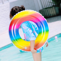 Swimming ring Large beginner sitting ring 3-6 years old children baby lifebuoy cute thickened men and women inflatable floating ring