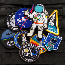 Embroidered Velcro badge NASA NASA astronaut household outsourced with armband patch badge