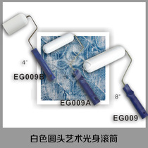 The icing on the cake art tools round head art bare body roller flattening roller art texture paint
