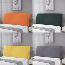 All-inclusive bed Hood soft bag simple modern Nordic ins dustproof 1 5 m 2m bedside backrest protective cover universal