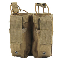 Outdoor Versatile Tactical Vest Accessories Bag MOLLE Accessories Bag Edc Two Couplets Bags Double Couplets Tool Bag