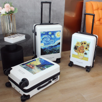 Export to Japan foreign trade trolley case male and female students password box universal wheel small fresh 24 inch personalized suitcase 20