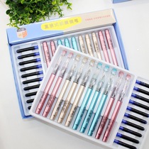 Pen 0 38mm for primary and secondary school students two three four five sixth grade posture calligraphy special Hanno ink sac pen replaceable ink tank ink pen nib children boys and girls replaceable set