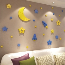 Acrylic childrens wall stickers bedroom decorations wall stickers stickers roof shade stickers ceiling living room dining room