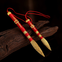 Ancient style Wenchang pen mobile phone small pendant Gold List title title on the bag blessing test gift Chinese style