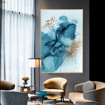 Snow Modern Living Room Light Lavish Decoration Painting Decent Board Room Abstract Large Mural Painting Genguan Background Wall Hanging Painting