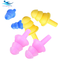 Earplug waterproof motion soft earplug swimming earplug nose clip equipped with waterproof accessories 20 pairs or more