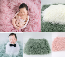 Childrens photography long blanket photo studio Full Moon Baby Photo Baby shooting props white background blanket spot