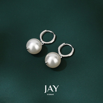 JAY high-end earrings niche design sense senior earrings female ins Wind 2021 New Tide pearl earrings earrings earrings