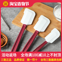 Three-ability high heat resistant silicone hard scraper high temperature mixing batter large medium and small SN4757 4758 SN4759