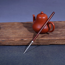 Handmade new leisure Yunya toy craft design rosewood handle Sterling silver tea pass tea needle tea ceremony utensils Tea set