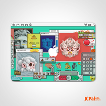 MacBook Air Pro13M1 16 Colorful Sticker Cover