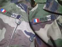 French F2 CE camouflage name strip of magic sticker