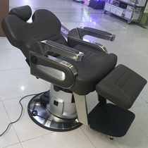 Korean hair salon chair Electric can down barber shop chair haircut chair hair salon special beauty chair