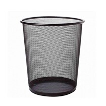 Thickened trash can storage bucket Anti-embroidery barbed wire trash can household waste paper basket large medium and small garbage bag tube