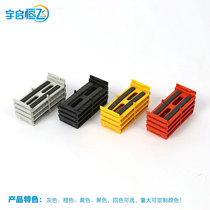 Plastic wild card cable fixer Cable fixer Network cable cable manager Cable clip Computer room bridge cabinet cable clip Cable connector color optional