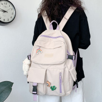 School bag Korean version of Harajuku ulzzang large capacity female junior high school students high value original niche backpack tide