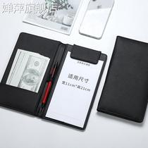 Upscale collection of silver clips checkout BILL CLIP HOTEL CHECK RECEIPT WINE WATER CLIP OPEN SINGLE WATERPROOF CUSTOMIZABLE LOGO