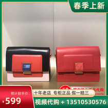 Dissona Di Sanna 2020 Spring Summer New Fashion 100 Lap Single Shoulder Diagonal Satchel Cow Leather Bag 8191019002