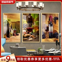 Simple dining room living room kitchen modern Wall European mural decorative painting light luxury hanging painting restaurant single triplet