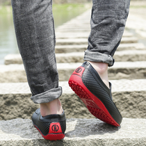 2020 New Fashion Tide Low Helps Waterproof Rain Shoes Mens Kitchen Non-slip Rain Boots Carwash Working Shoes Short Barrel Waterproof Shoes