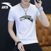Ann Stepping Short Sleeve T-shirt Man 2022 Summer New Fashion Casual Round Collar Half Sleeve Sports Blouse Men 152121162