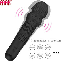 AV vibrator female masturbator adult products massage stick