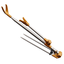 bo yang new stainless steel stent yu gan jia rod fishing supplies 1 9 m metal plug to dual-use the fishing rod rack