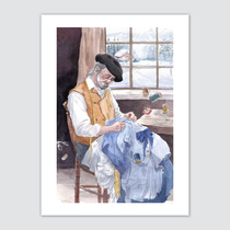 (The bottom price is missed) New cutting-edge national tide artist Cheng Hui (absurd 10 old tailor) limited edition prints