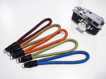 cam-in Italy Horse oil leather woven belt suitable for Foxoni Leica camera hand wristband LWS-025