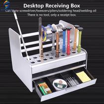 Terjia mobile phone computer repair tool storage box Storage shelf finishing box Finishing box Screwdriver socket box