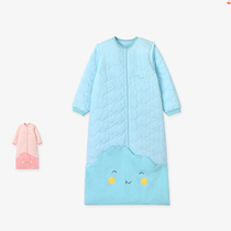 Yingzi baby sleeping bag Childrens detachable sleeves slim clip cotton air-conditioned room anti-kick by sleeping bag 187A5383