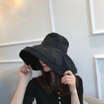Japan rose tangk fisherman hat female summer large cornice basin hat folding sun visor sunscreen hat UV sun hat female