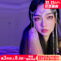 Zhao Lusi the same ancient style and exotic style headdress