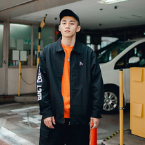 BDCT original 2021 thin section coach jacket mens tide autumn loose printing work machine can mens coat new