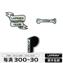 LAPRIMA 20SS BADGE STEL SET Badge brooch with a set of 3