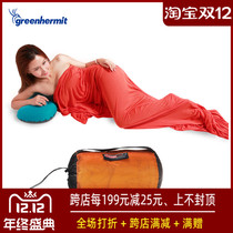 Peak bird greenhermit warming sleeping bag travel dirty sleeping bag inner thermolite fabric